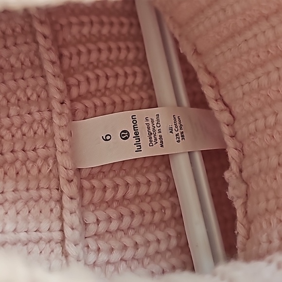 Lululemon Bring the Cozy Turtleneck in Misty Pink - Picture 6 of 6